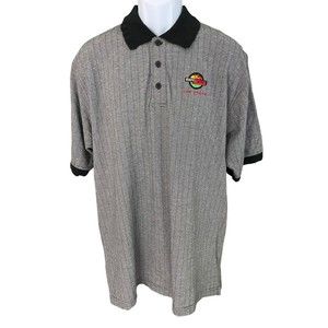 Espn Zone mens L polo shirt Las Vegas Embroidered